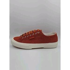 Superga 2750 OG Hairy Suede Sneakers Men Size 10.5 Brown Avorio Low Top NEW